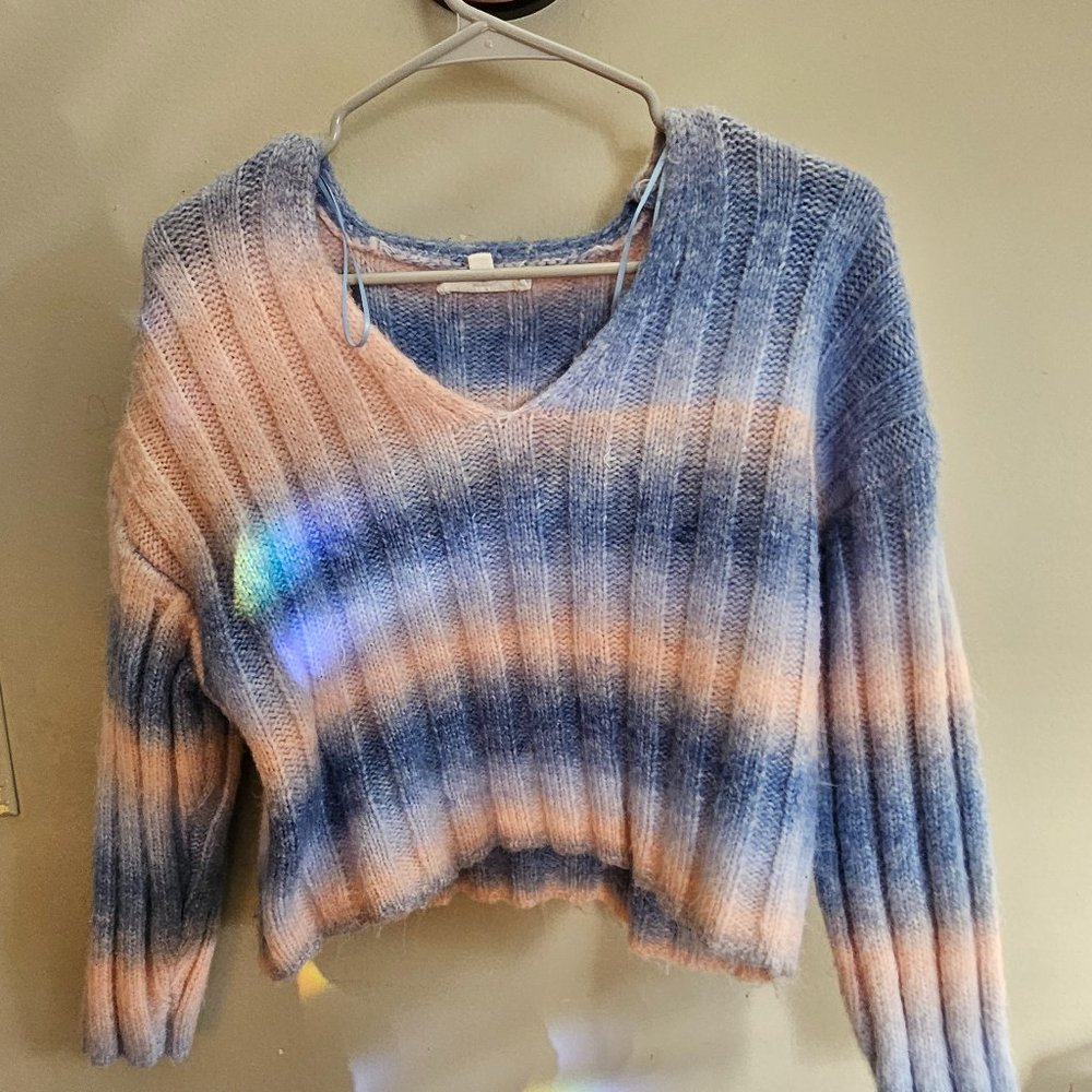 Knitted crop top